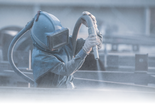 Пескоструйная очистка металла