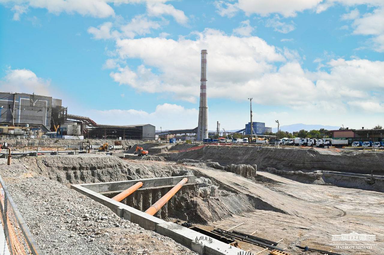 Construction of a Foundry and Rolling Complex