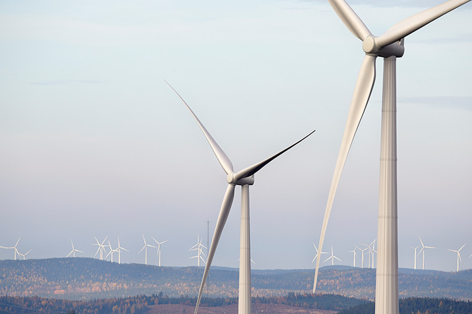 Construction of a $600 Million Wind Power Plant